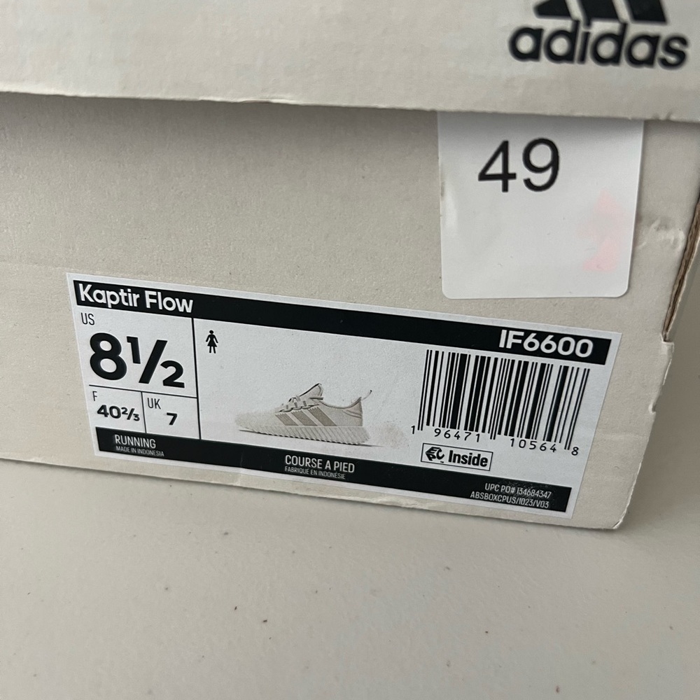 Adidas Women's All-White Athletic Shoes - Picture 3 of 3